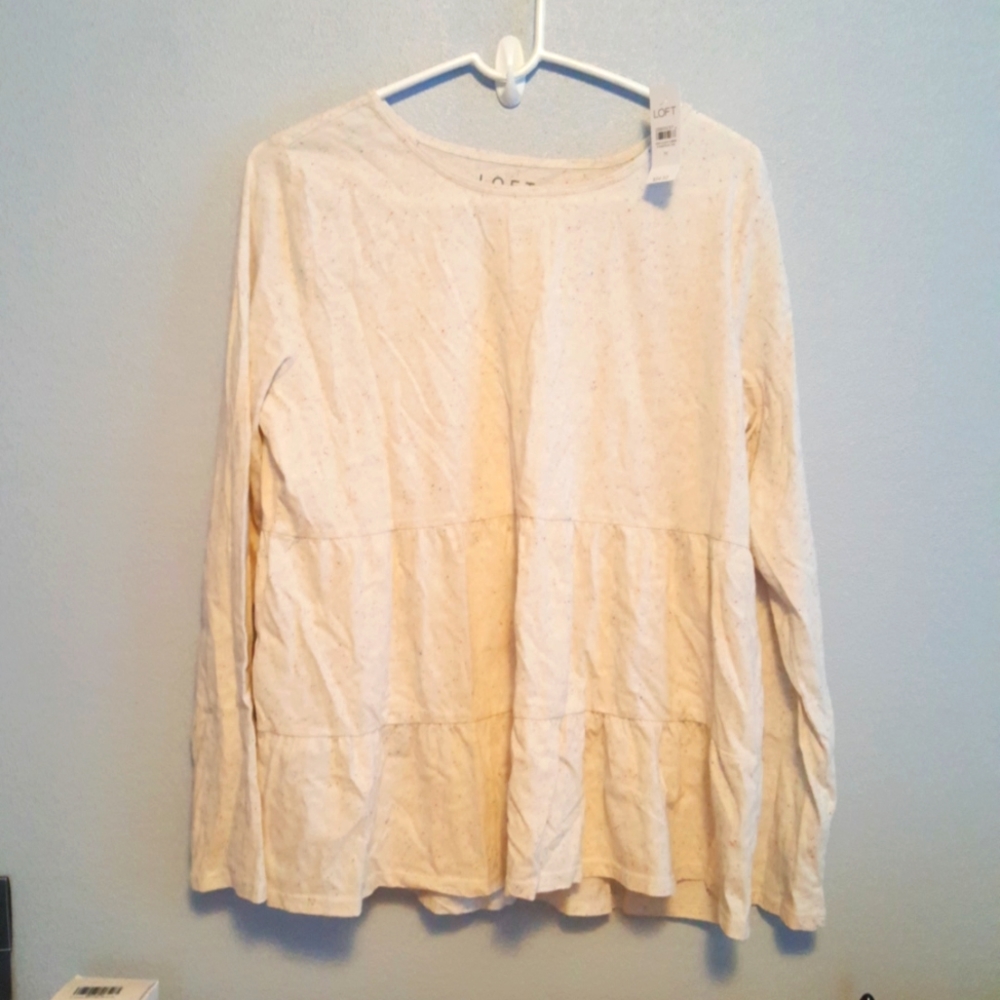 Loft long sleeve shirt NWT